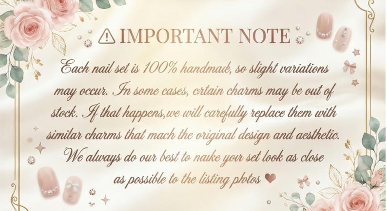 Botanical Sage & Gold Foil Press-On Nails