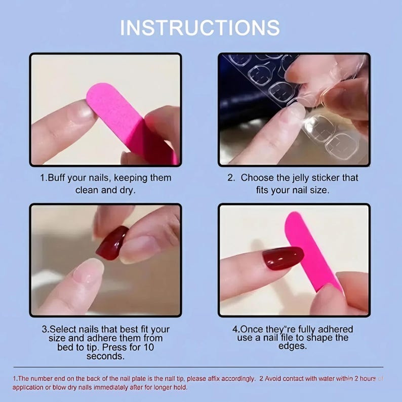 Elegant French Tip Press-On Nails with Gold Celestial Charms & Pearls | JRNAIL